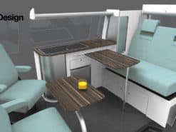 TYPE 5.5 Curved unit - £1175 inc vat vw swb van