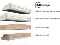 Zebrano sand furniture locker camper van