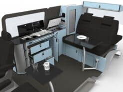 VW EVO CAMPERVAN FURNITURE FLAT PACK