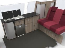 Campervan, DIY furniture, VW conversion, T4 T5 T6