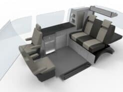 T5 Flatpack furniture showing full layout