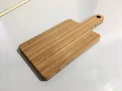 Alternative view of Bamboo MINI chopping board (unvarnished)