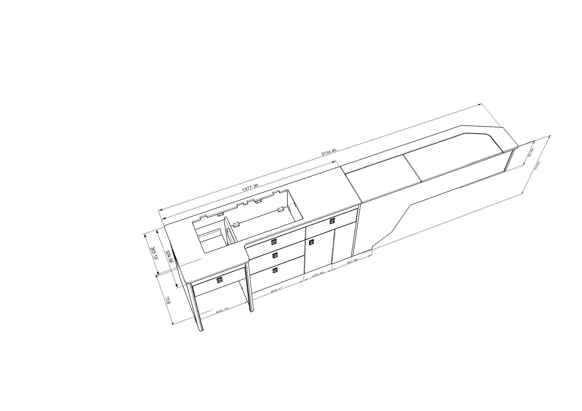2.3 T2 BAY WINDOW FLAT PACK - Image 17