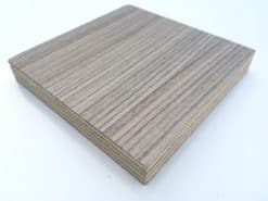 ** WHITE GLOSS / DRIFTWOOD HPL **  light weight plywood  ( SHOWER BOARD - None stock item 2 weeks lead time )