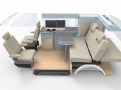 denim blue vw furniture