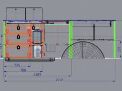 Alternative view of EVO 7.3 PRO VW SWB VAN