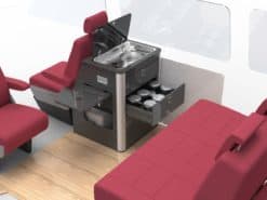 vw caravelle kitchen pod