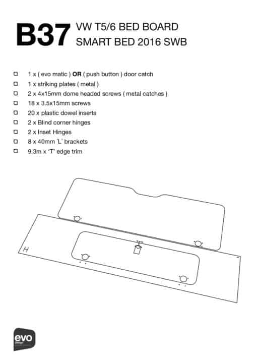 BED BOARD CHOICES EVO Design