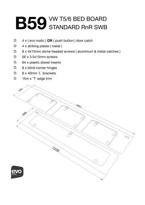 BED BOARDS EVO Design