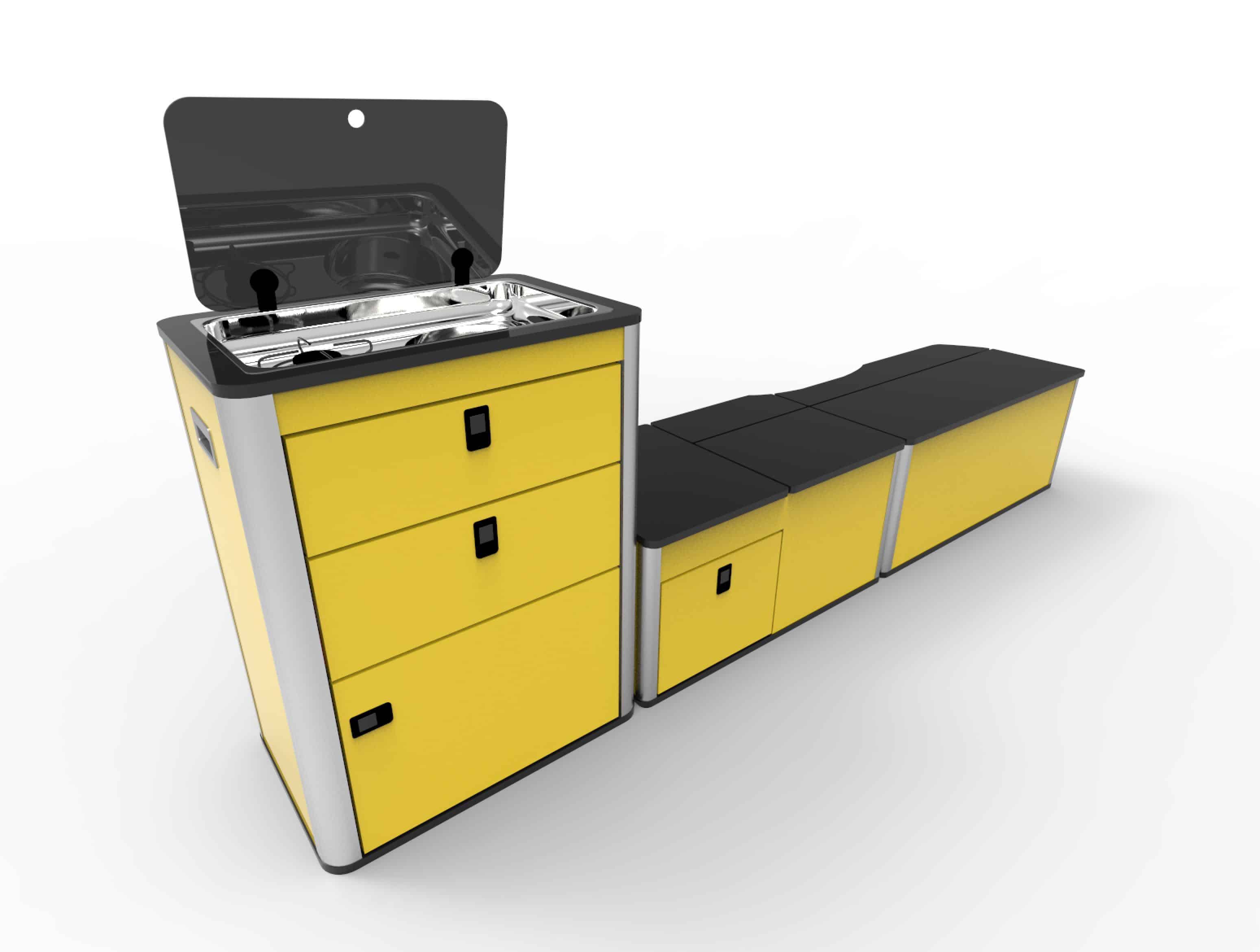 vw Citroen Dispatch furniture camper