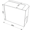 0.3 SWB rear section dimensions, T5 T6 transporter furniture