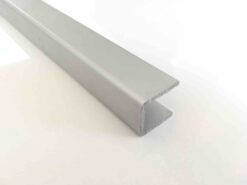 U Profile Aluminium for 15mm ply 1m long