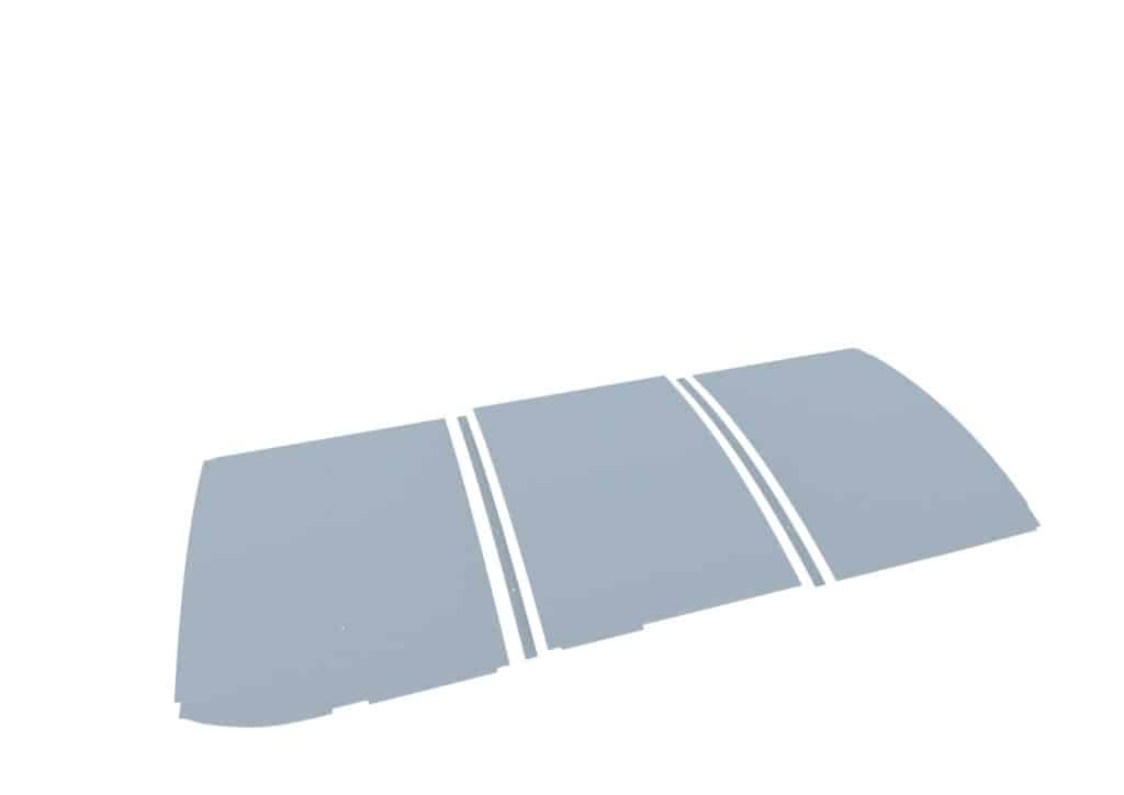 Crafter 2017 onwards NEW SHAPE MWB HIGH ROOF PANELS