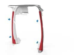 Pillar covers: Sprinter 2006 - present. ( Crafter 2006 - 2017 ) ( Only works with standard full height over cab heading and our locker )