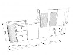 DESIGN FURNITURE CAMPERVAN KIT