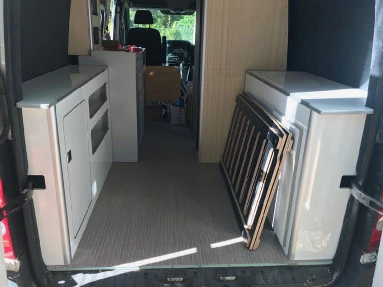 REAR BED UNIT (A) SPRINTER & Crafter 2006 – 2017 MWB – EVO Design
