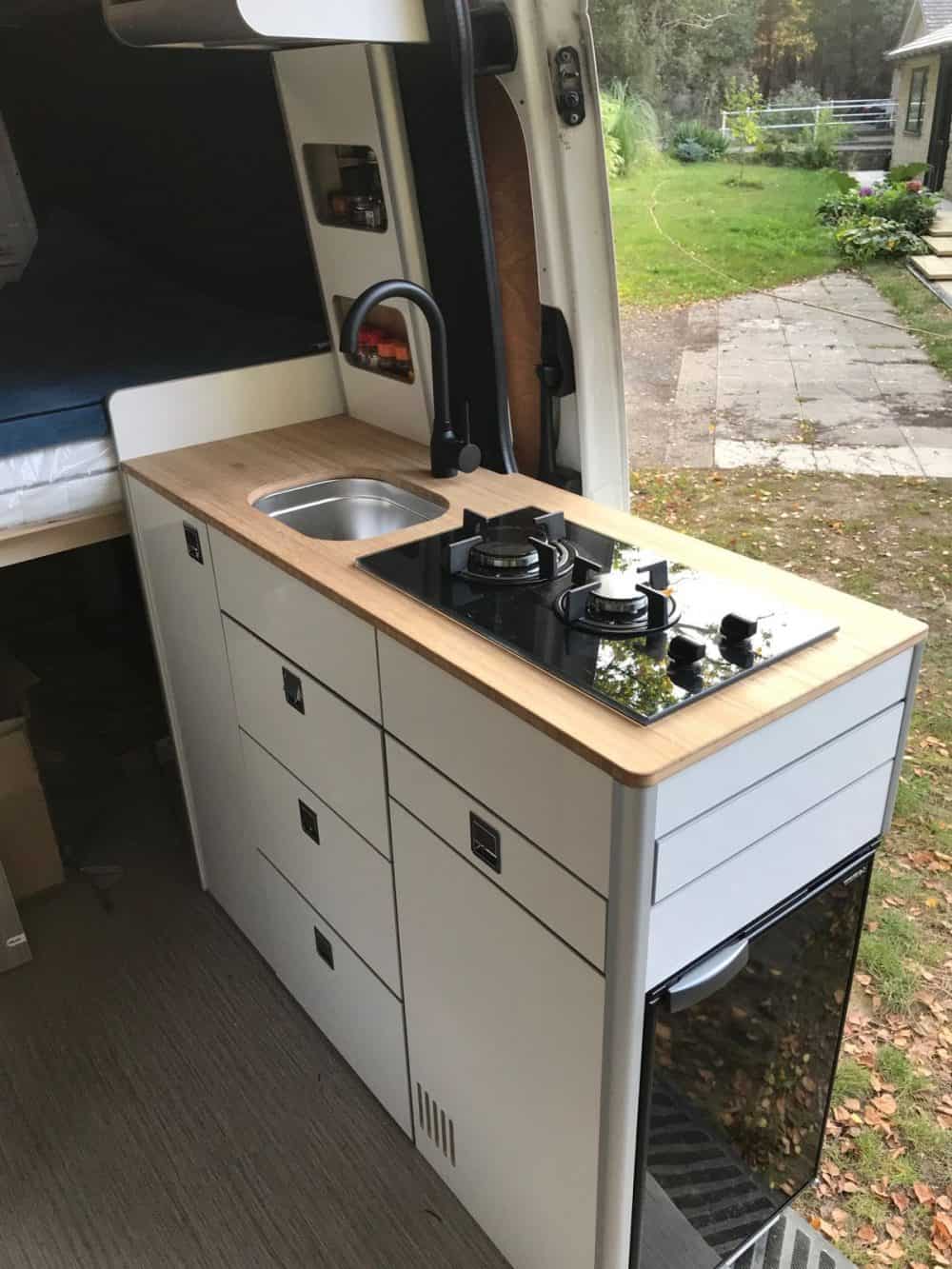 EVO V6 LARGE VANS Side door kitchen pod EVO Design