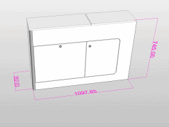 EVO 1300 E SWB FRONT SECTION ONLY
