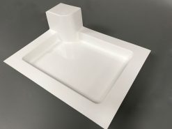 Micro shower tray  ( D )+ wheel arch cover crafter 2006 to 2017 / Sprinter 2006 +