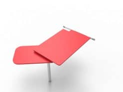 iLSE Rotating table leg + twin worktops tops + mito table rail