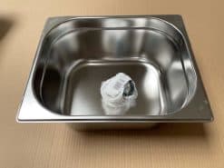 Sink small 236 x 296 x 150mm deep 9Ltr