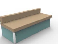 Bench seat Crafter Sprinter 1830 x 680  x 360(h) mm