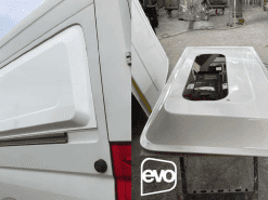 SPRINTER CRAFTER SIDE PODS FLARES BOTH SIDES with window recess