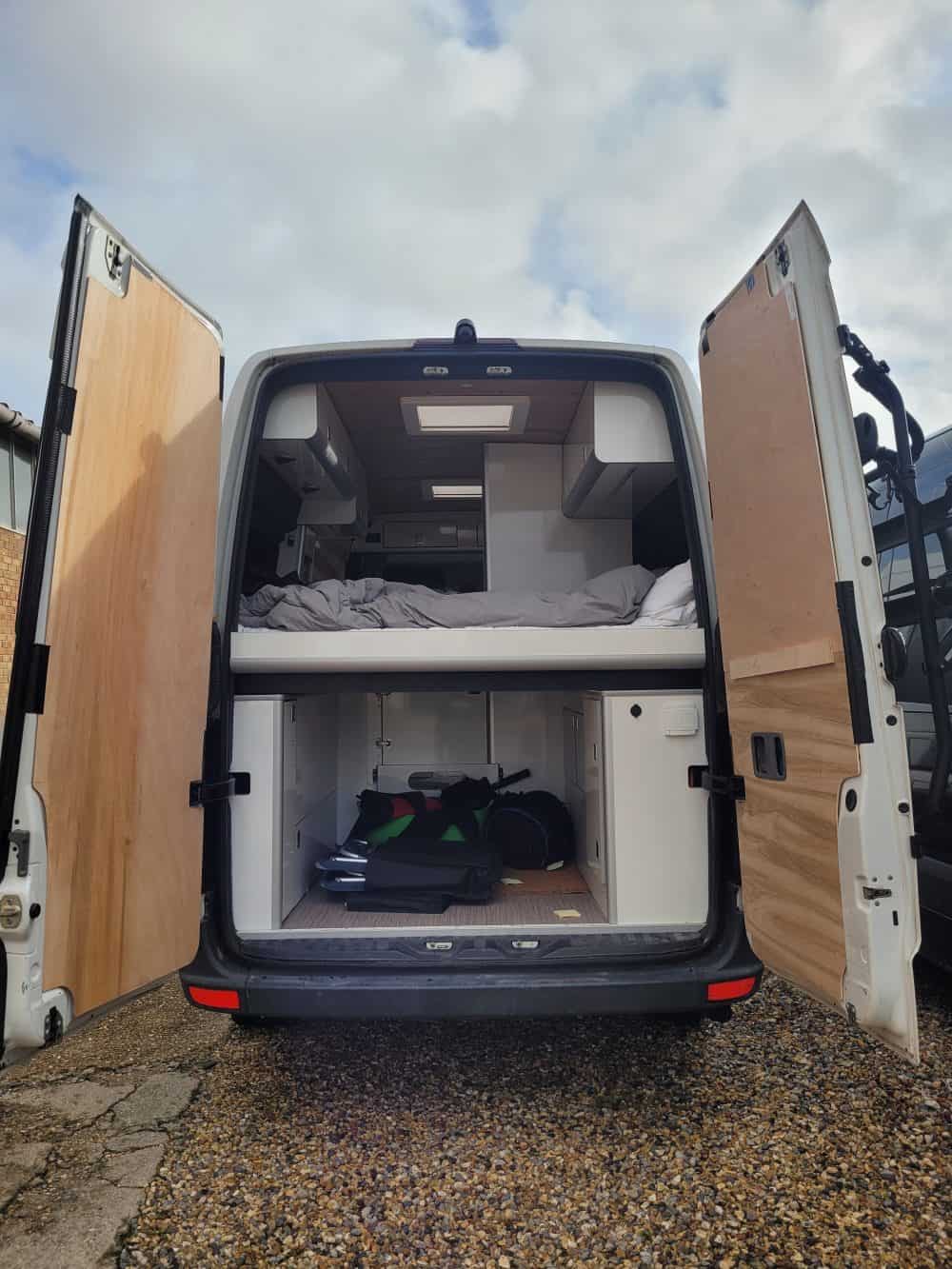 Rear door ply panels Sprinter 2006 to 2017 or Crafter 20062017 EVO Design