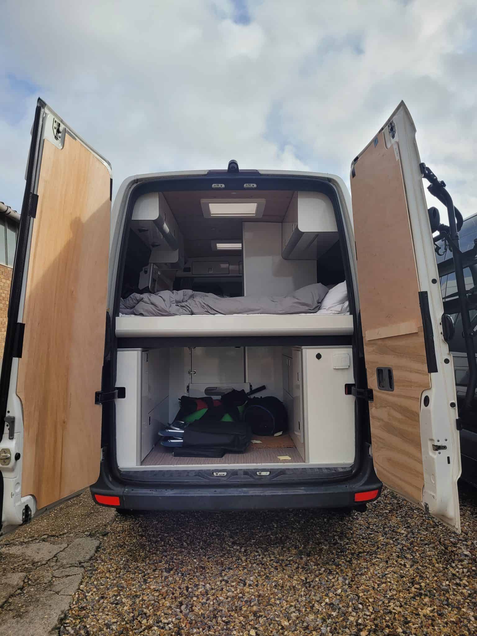 Rear door ply panels Sprinter 2006 to 2017 or Crafter 20062017 EVO