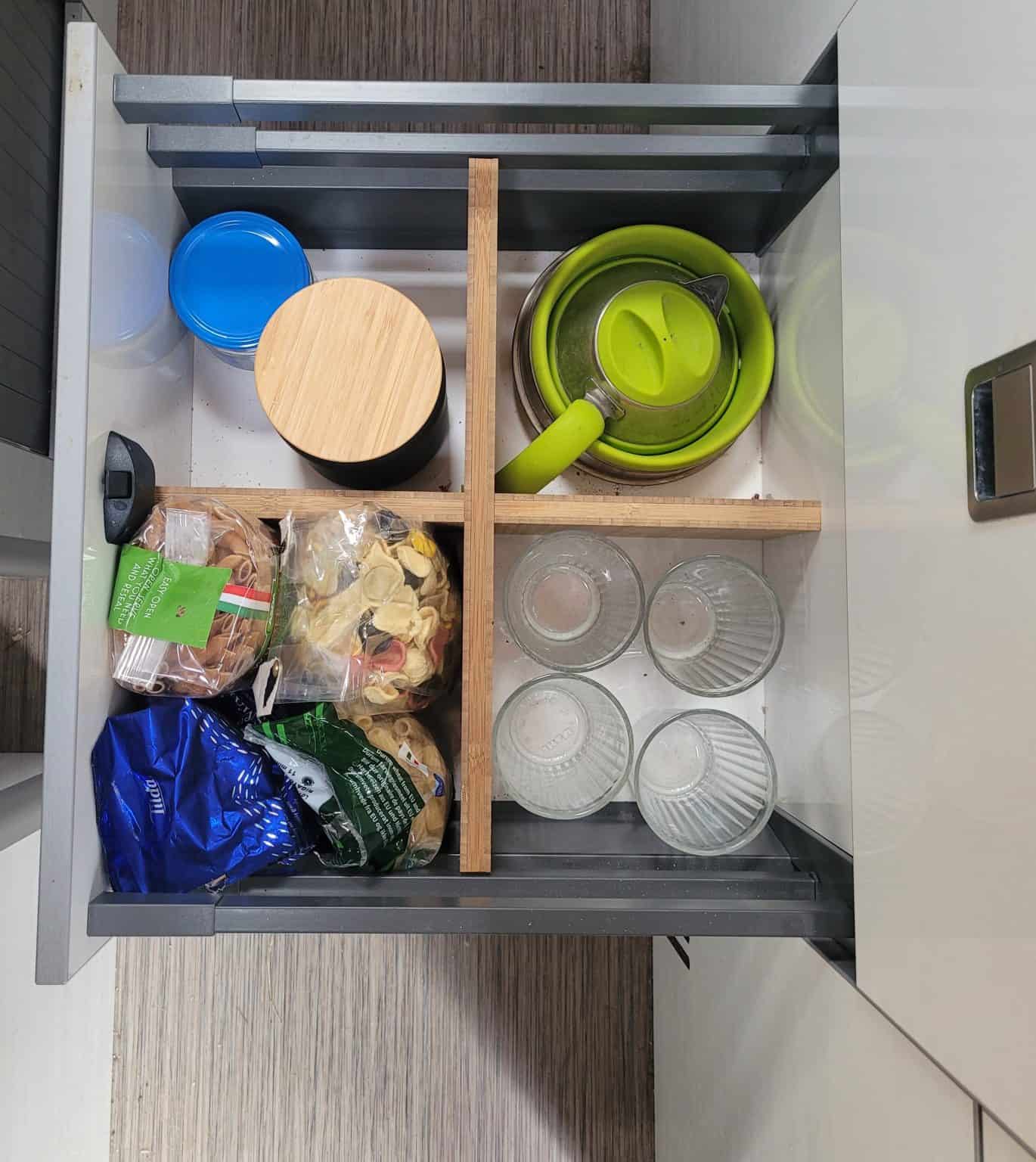 Bamboo Drawer Divider (2 parts) EVO Design