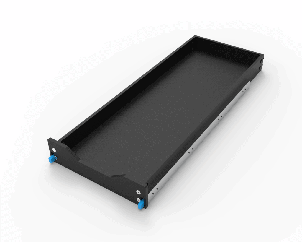 Under bed sliding drawer 1300 x 800mm EVO Design