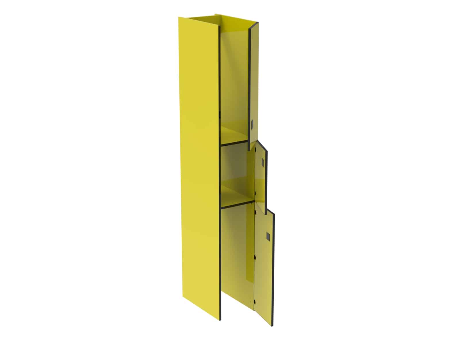 Custom size campervan cupboard parametric design
