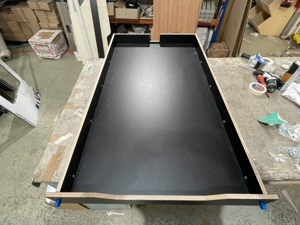 Under bed sliding drawer 1300 x 800mm EVO Design