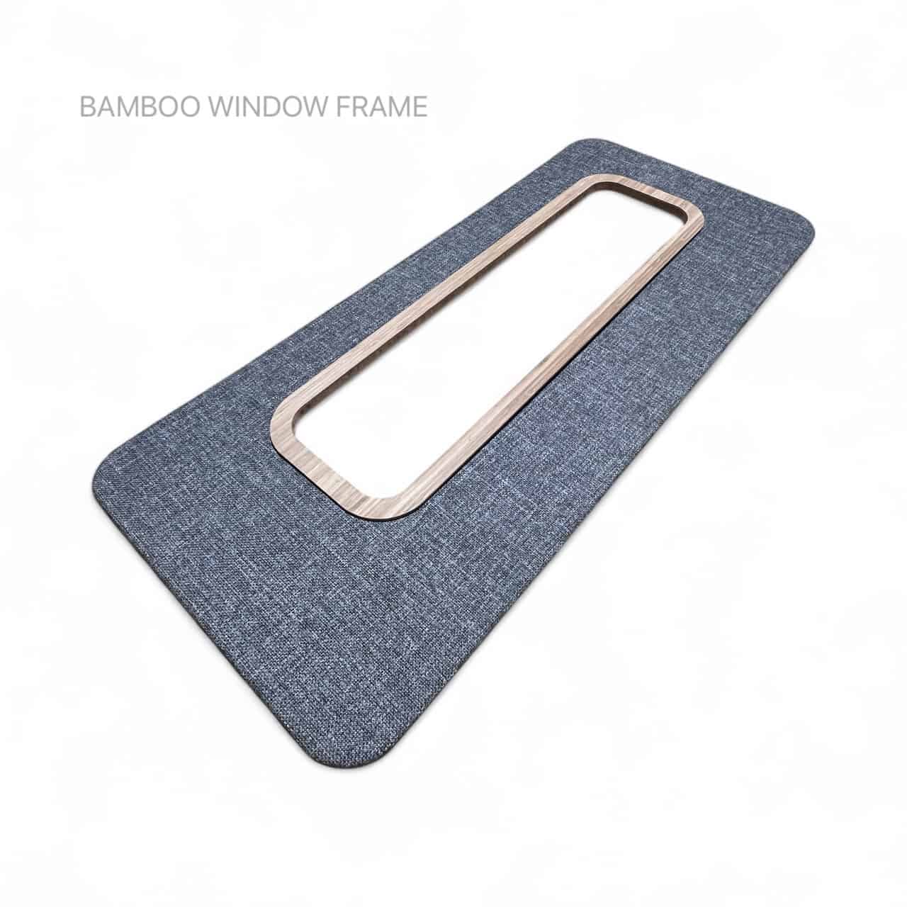 BAMBOO WINDOW FRAME - A - 776 x 236mm ( Updated with 5mm offset ) - Image 5