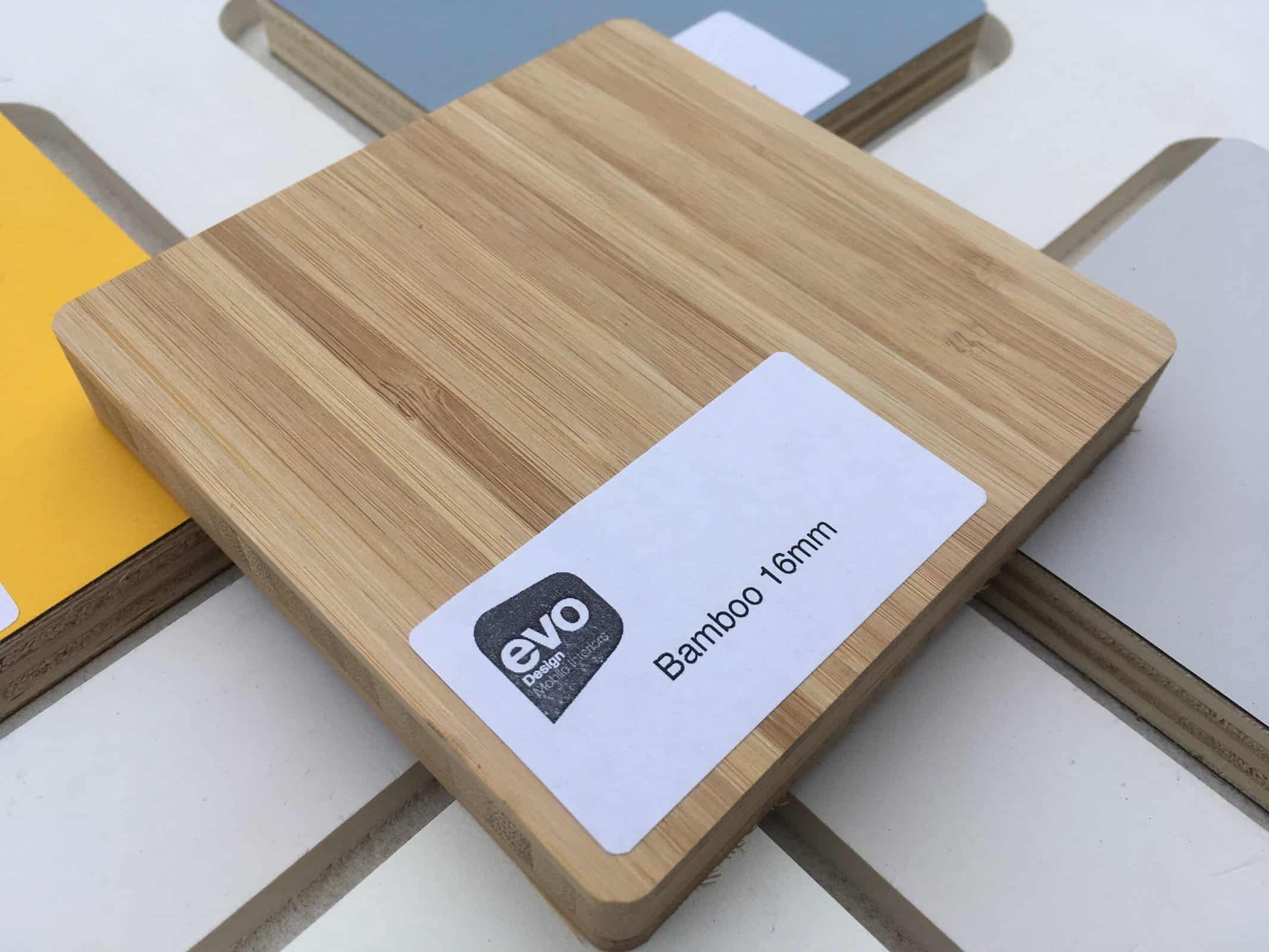 16mm Bamboo square 110mm x 110mm ( Max 2 samples for Royal Mail ) - Image 2