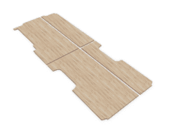 Light weight insulated floor - New VW Crafter 2017 onwards - EXTRA Long Wheel Base