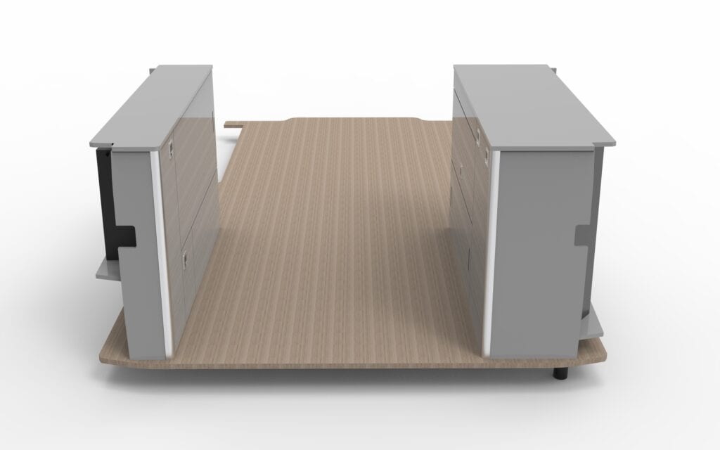 Under platform bed storage - Crafter 2017 onwards ( F1.1 updated ) - MWB van