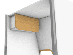 Shower storage Cupboard A  ( Gloss White )