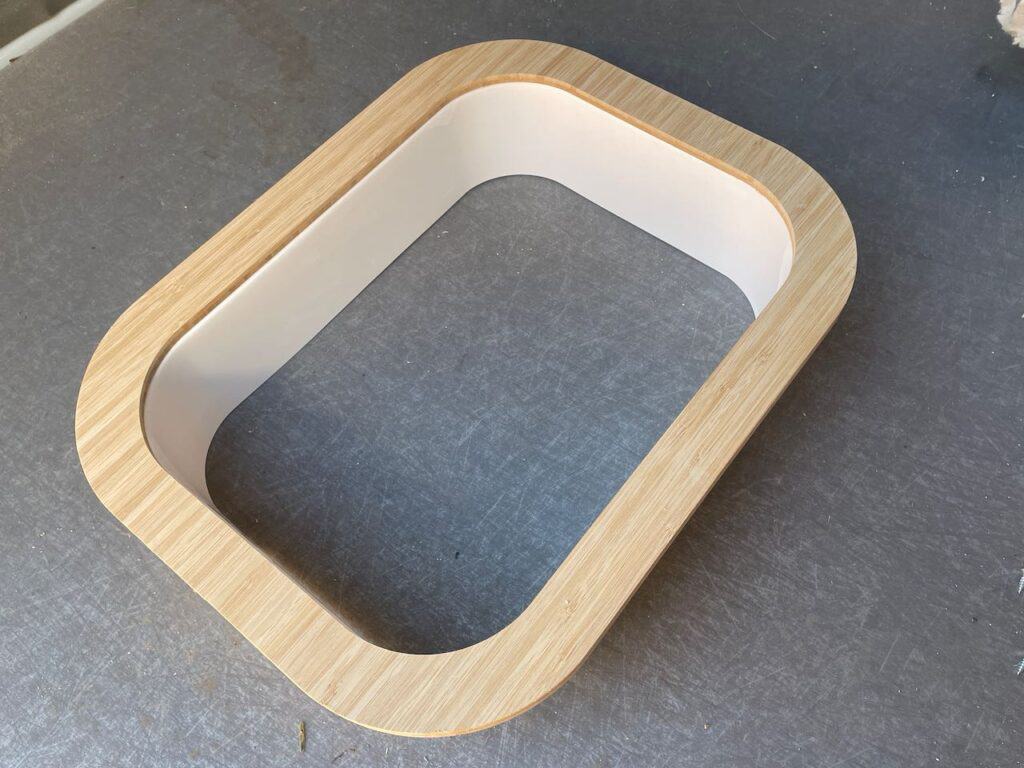 Window inner frame + Bamboo frame – EVO Design