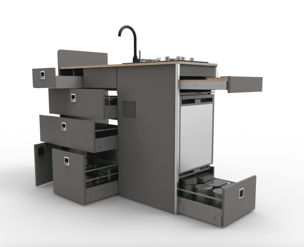 EVO V11.1 LARGE VANS Side door kitchen pod – EVO Design