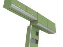 Alternative view of Locker P (D8) 2504mm Crafter LWB