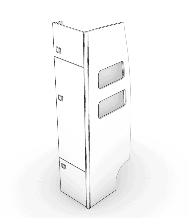 Thin Cupboard Crafter 2017 + (428 mm wide for D8 layout) – EVO Design