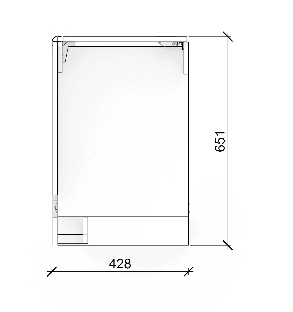 Thin Cupboard Crafter 2017 + (428 mm wide for D8 layout) - Image 2