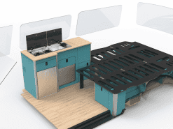 EVO U SHAPE BED SYSTEM (FOLDING) FOR T5/T6 LWB