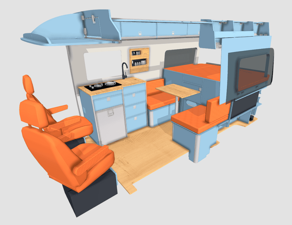 MWB Crafter man tge ful furniture layout