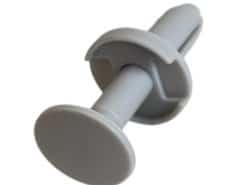 Light Grey Panel Clips