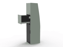 EVO TALL 90L FRIDGE + PULL OUT MICROWAVE