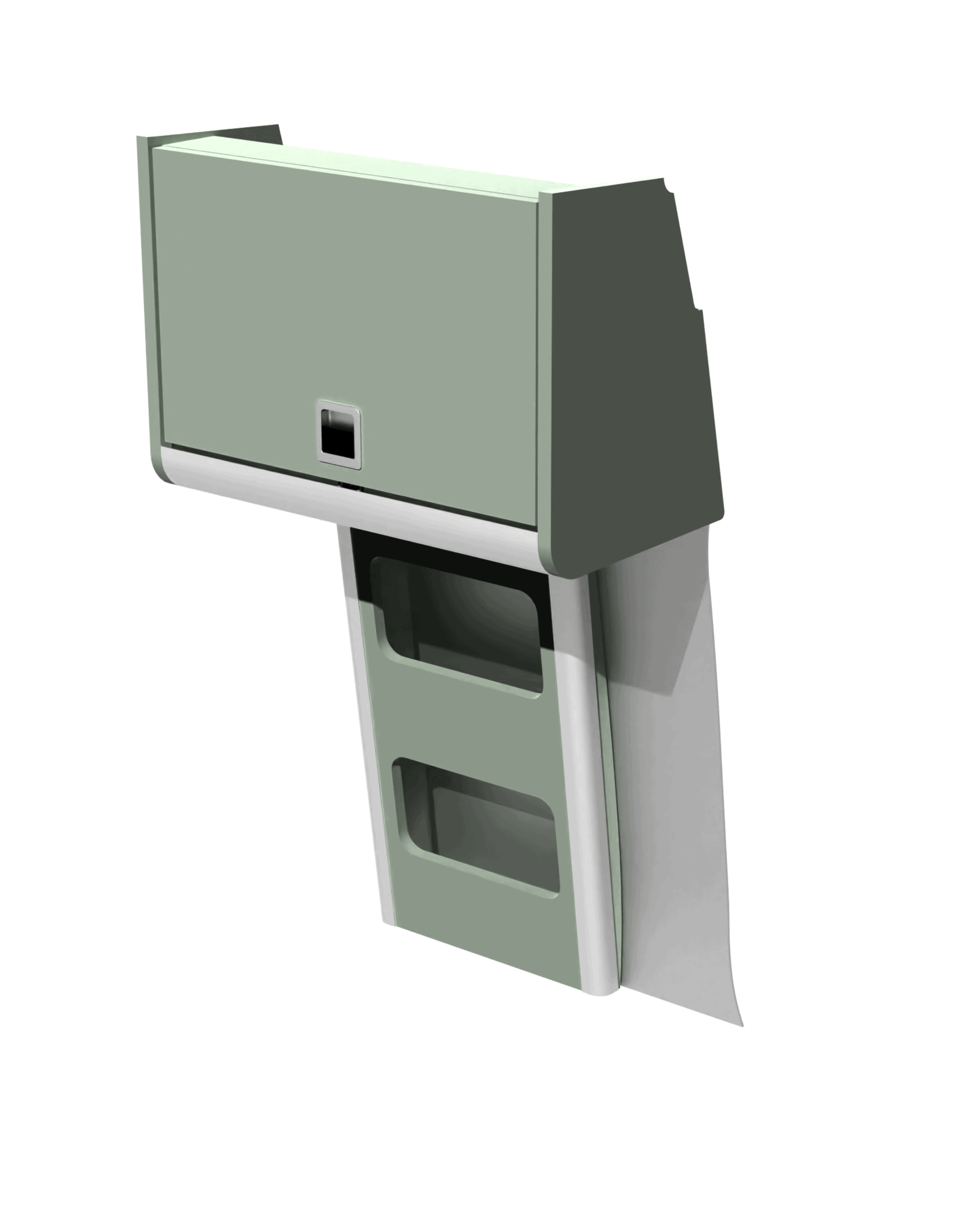 Locker F 504mm (Over Kitchen Section Only) Sprinter 2006+ / Crafter 2006 - 2017 - Image 4