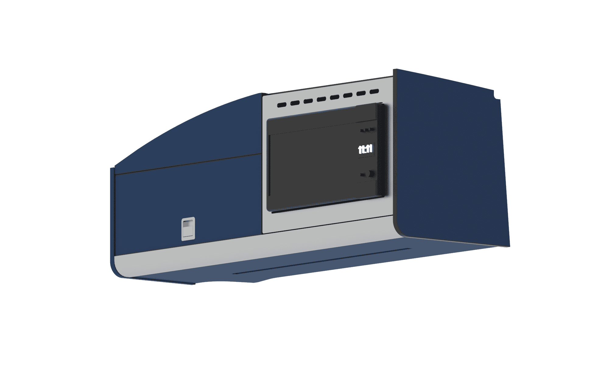 Locker F2 MICROWAVE - 1171mm | FORD Transit L3 H3 - Image 3