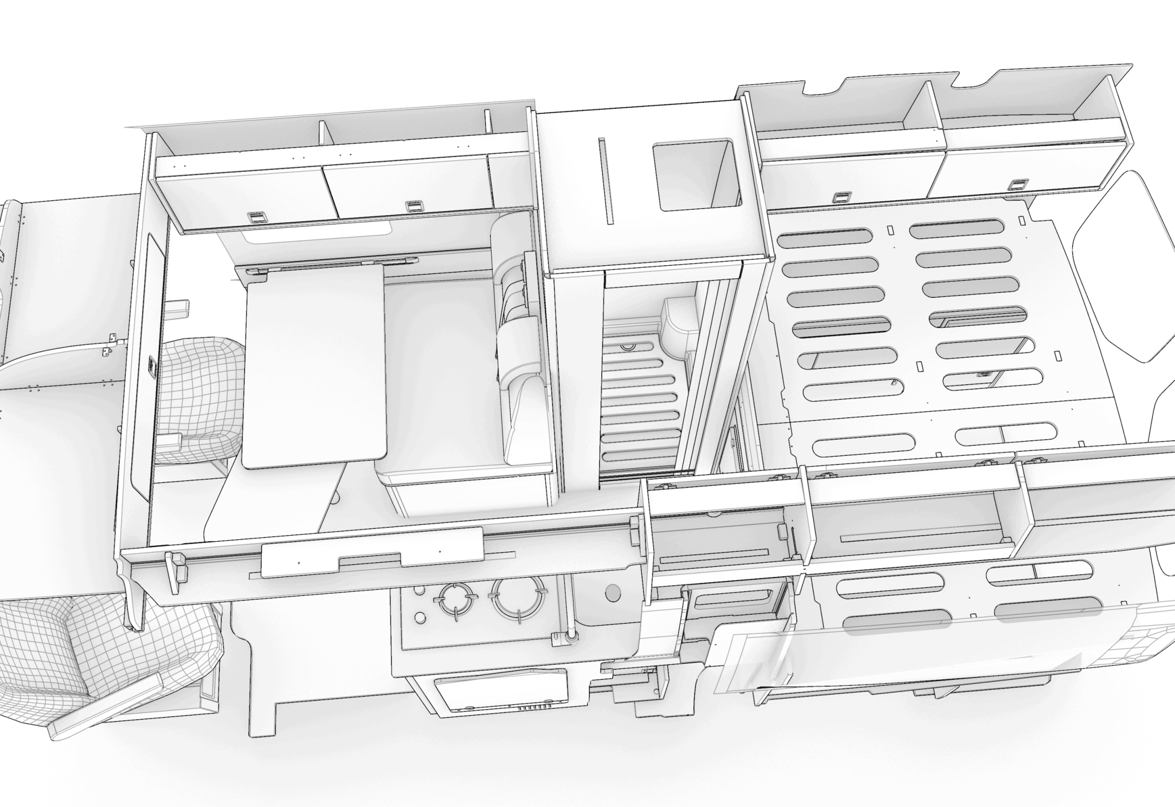 DESIGN 2.1 Micro Shower (complete van conversion kit) - Image 3